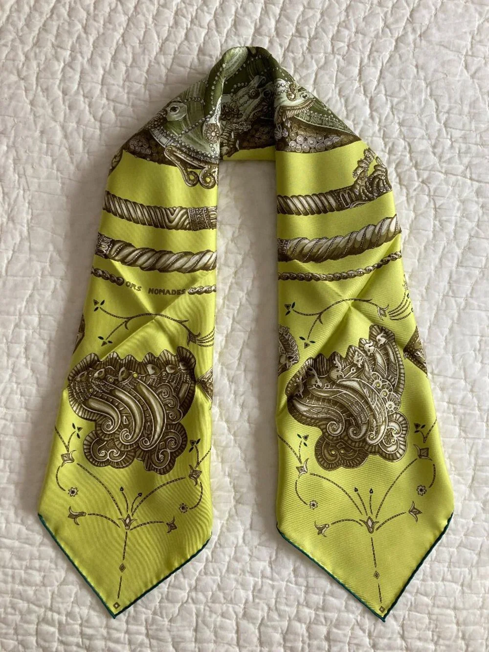 NWT Hermes Ors Nomades Silk Scarf